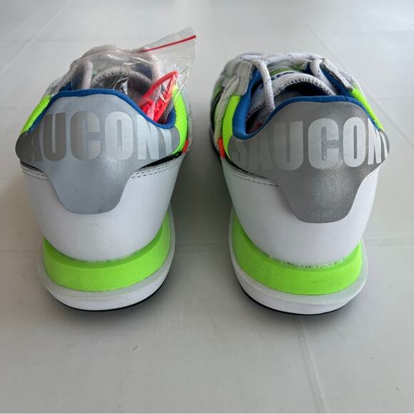 New SAUCONY Jazz DST Running Shoes MEN’S SIZE 10 (W 11.5) White Blue S70528-4 - Picture 4 of 10